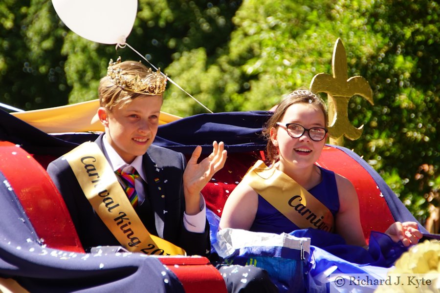 Carnival King and Queen, Evesham Carnival 2018