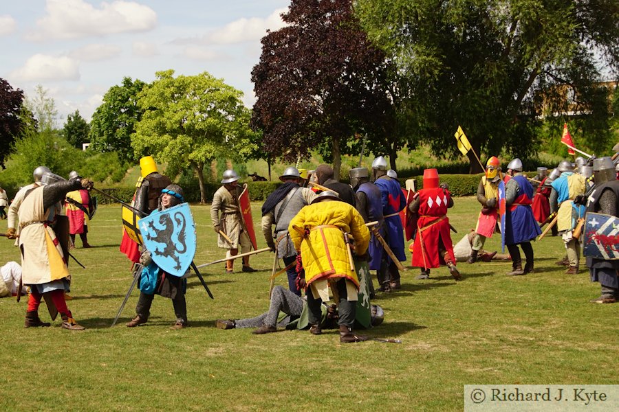 Battle of Lewes Re-enactment : The armies re-engage, Battle of Evesham 2018 Re-enactment