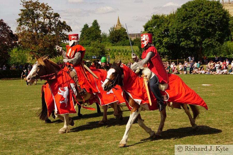 Battle of Evesham 2018 Re-enactment : De Montfort's Cavalry