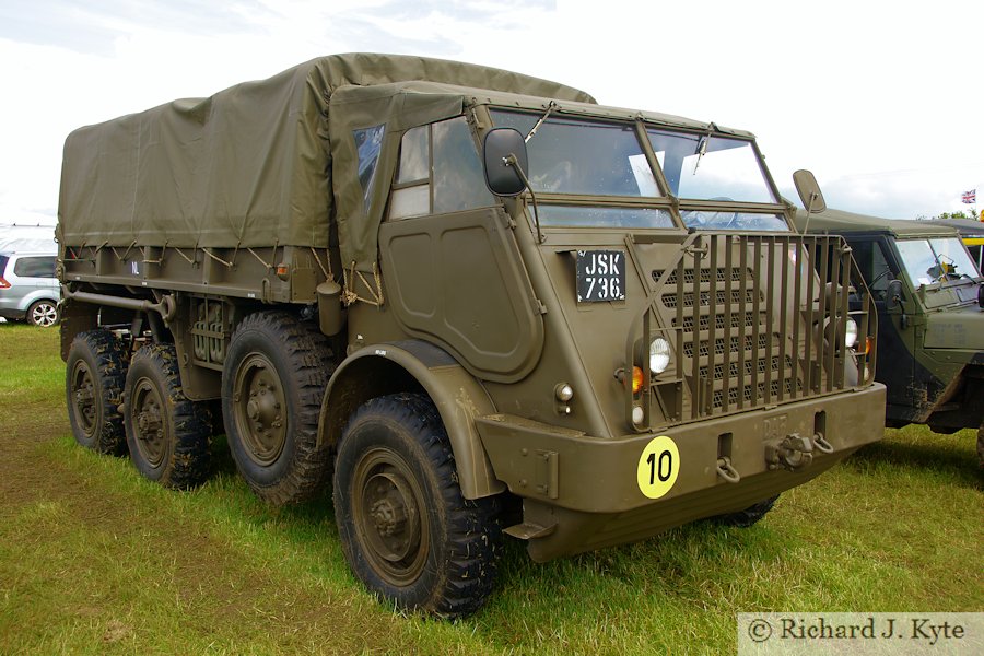 DAF YA328 Military 6x6 Truck (JSK 736), Wartime in the Vale 2019
