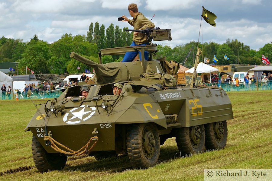 M8 Greyhound Armoured Car (USA 6034860-S), Wartime in the Vale 2019