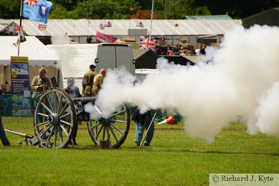 American Civil War Re-enactment - Union Artillary - Wartime in the Vale 2019
