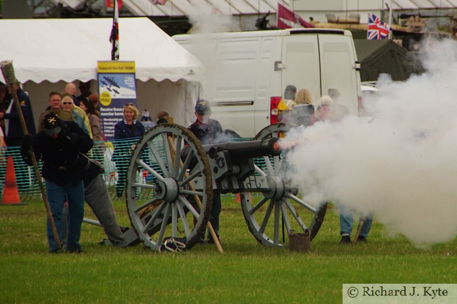 American Civil War Re-enactment - Union Artillery - Wartime in the Vale 2019