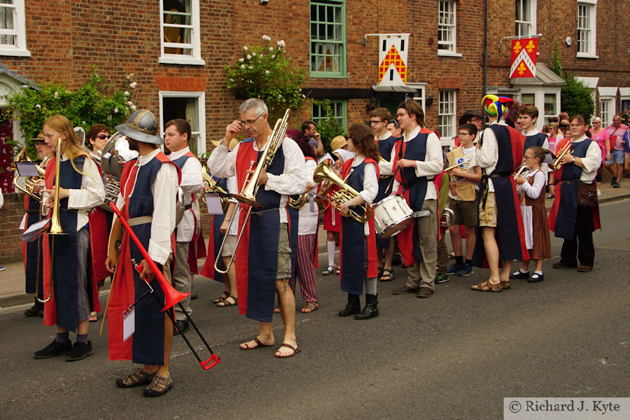 Brass Band, Carnival Parade, Tewkesbury Medieval Festival 2019