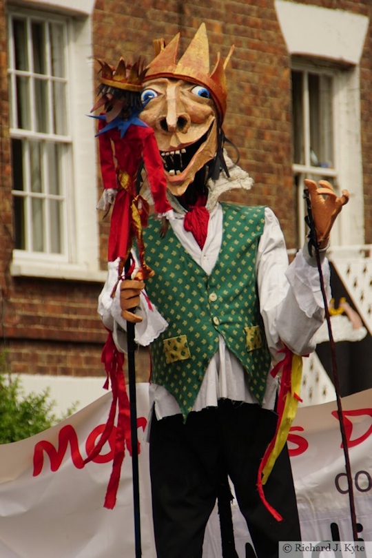 Sculpture, Carnival Parade, Tewkesbury Medieval Festival 2019