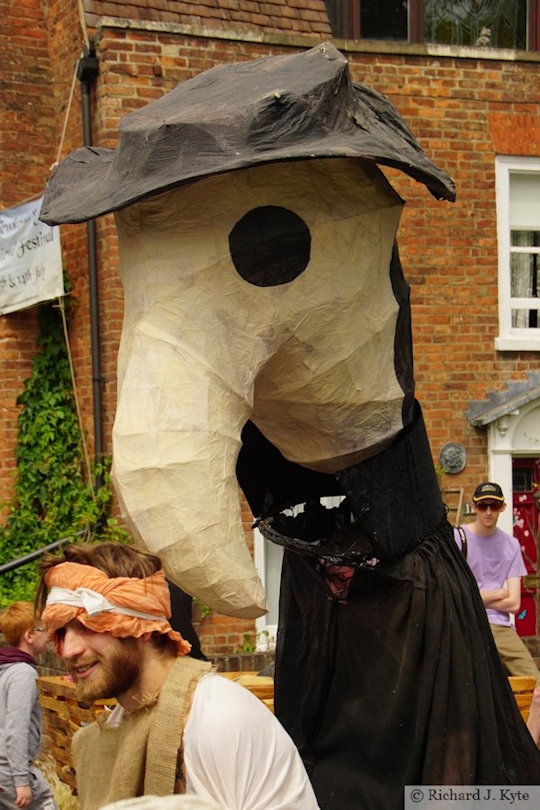 Plague Doctor, Carnival Parade, Tewkesbury Medieval Festival 2019