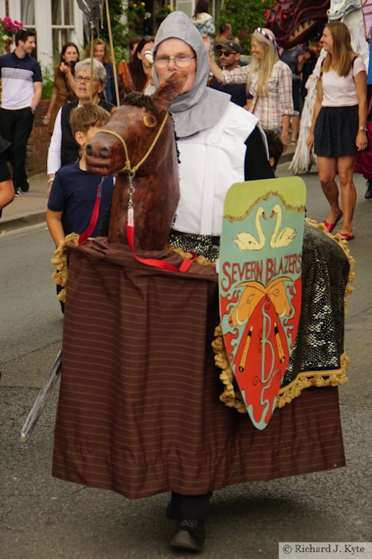 Participant, Carnival Parade, Tewkesbury Medieval Festival 2019