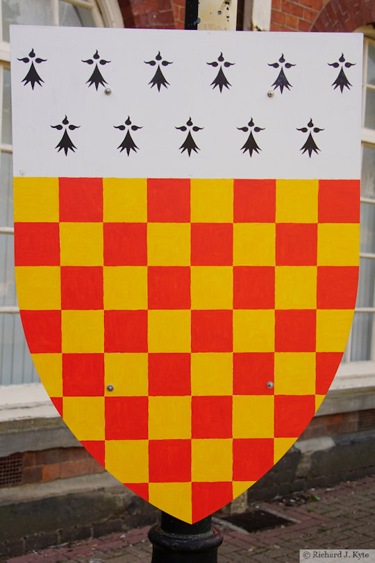 Robert de Tattershall (Rebel), Battle of Evesham Heraldry