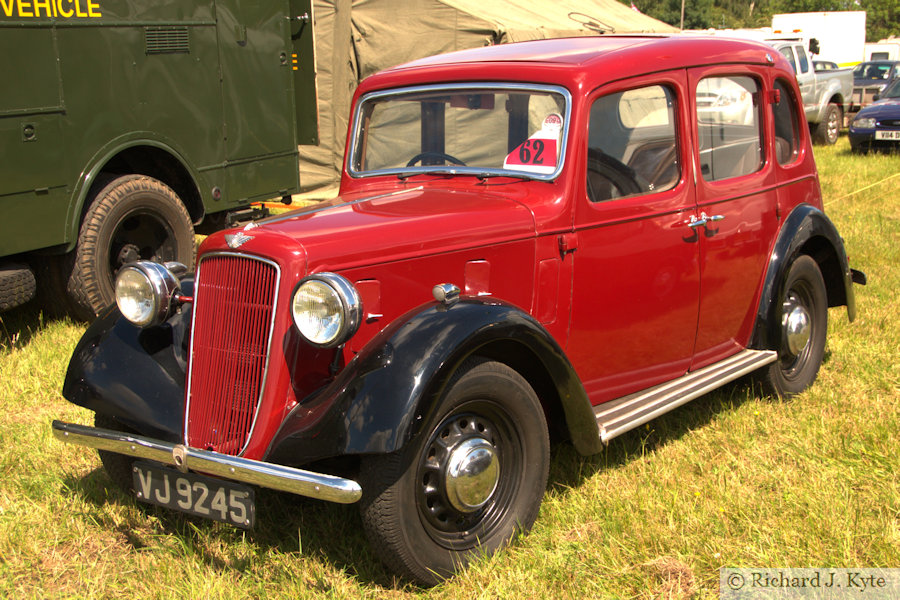 Austin 10 Cambridge (VJ 9245), Wartime in the Vale 2014