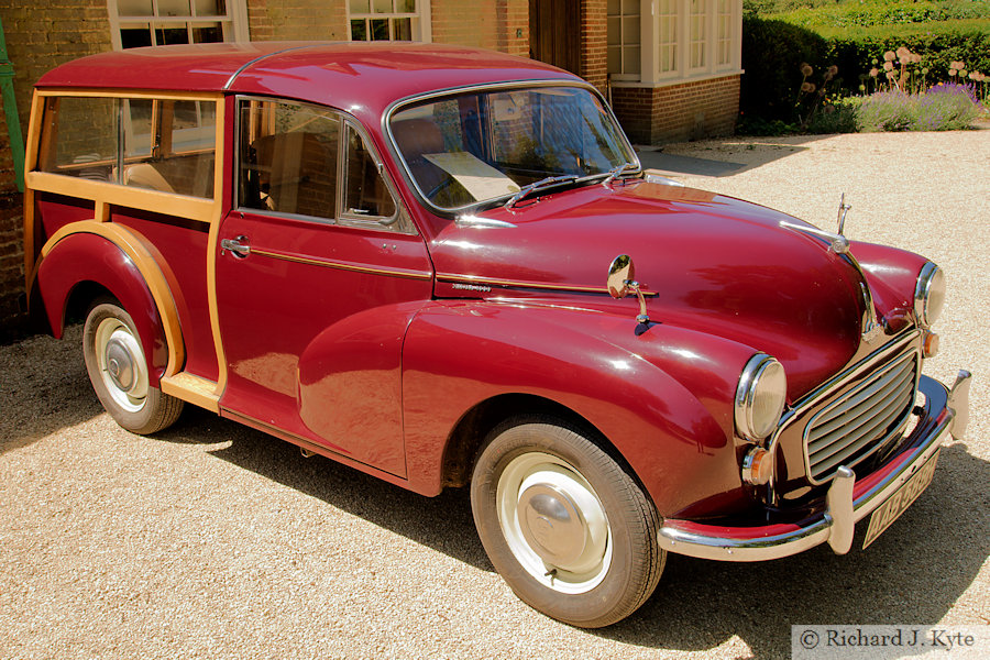 Morris Minor 1000 Traveller (AAB 588H), Nuffield Place, Oxfordshire