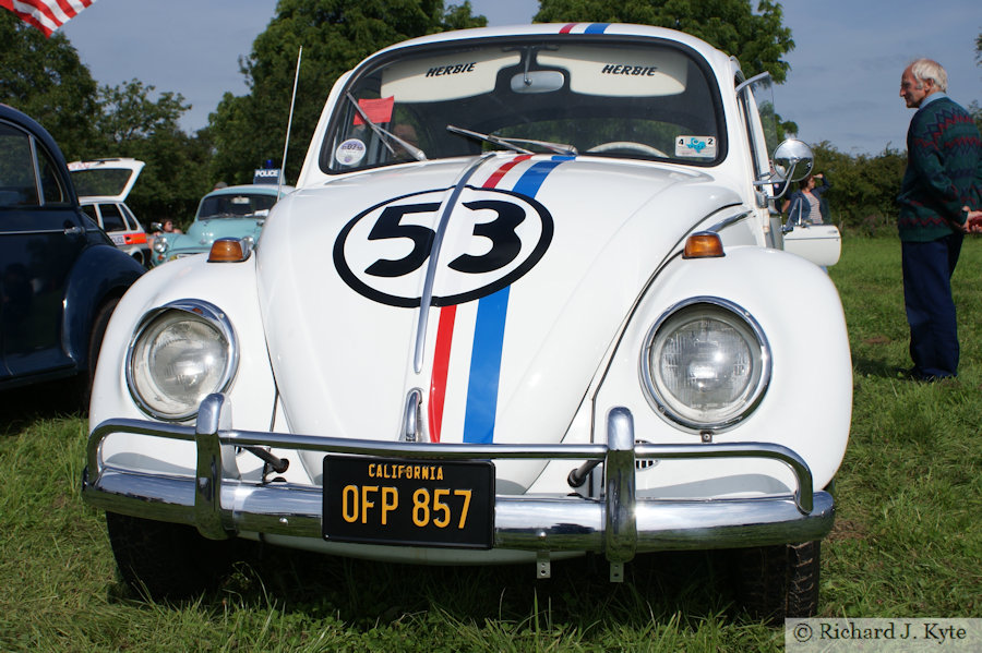 Volkswagen Beetle (OFP 857), Evesham Vintage Rally 2009