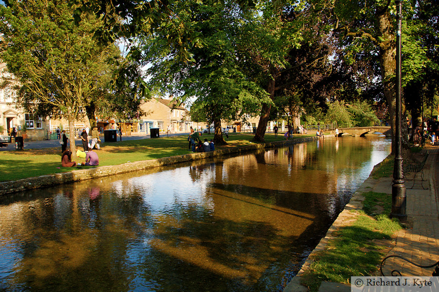 River Windrush, Bourton-on-the-Water, Cotswolds, Gloucestershire