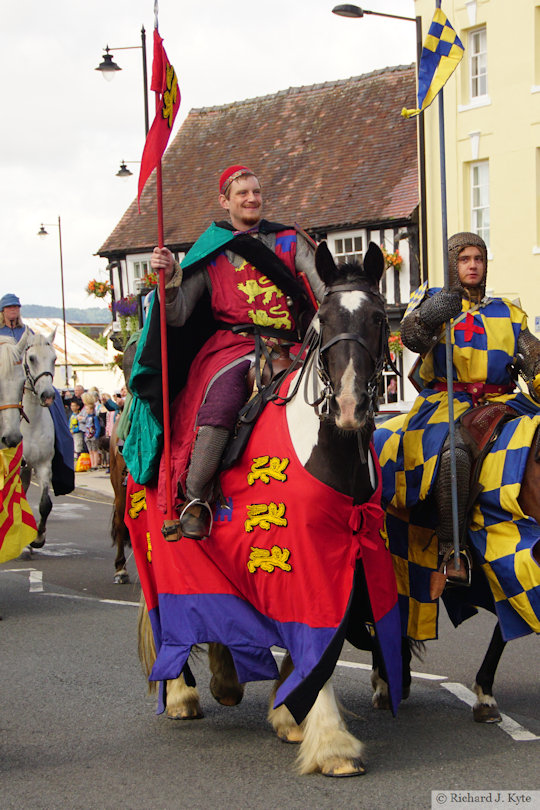 Parade, Battle of Evesham Re-enactment 2021 - "Prince Edward"