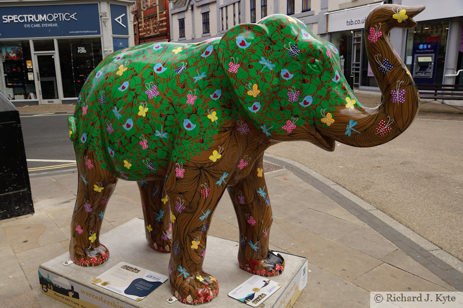 Elephant 18 : "The Elephant Tree", Worcester Big Parade 2021