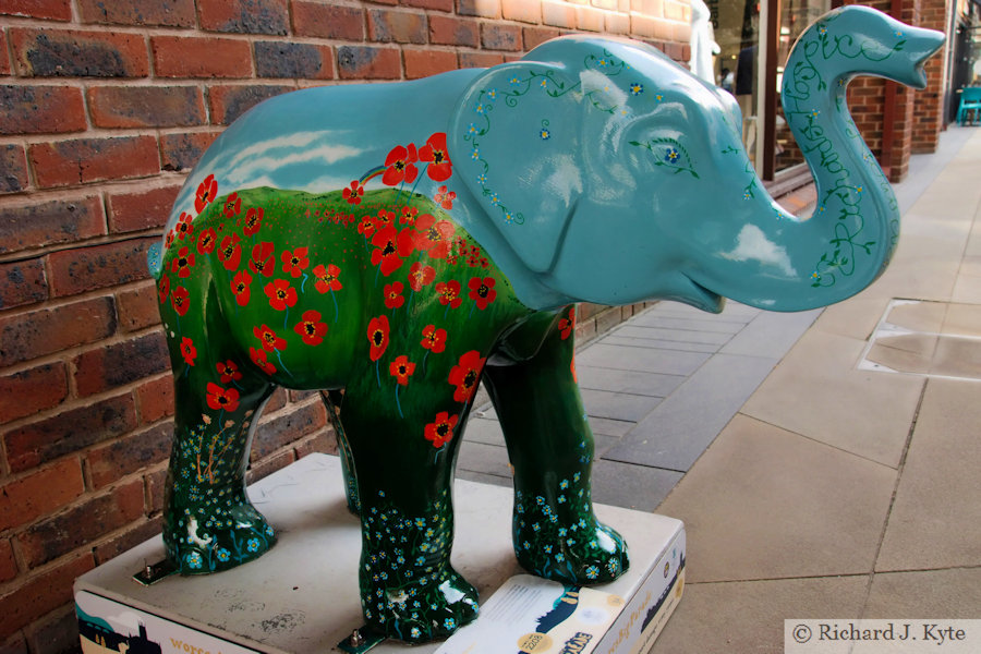 Elephant 32 : "Poppy", Worcester's Big Parade 2021