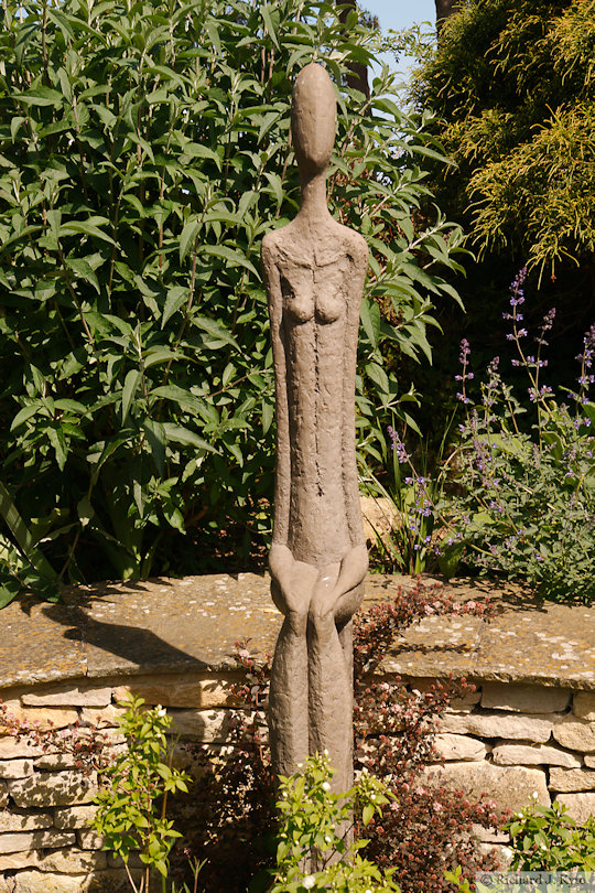 Statue, Garden 28: "The Lenches", Eckington Open Gardens and Flower Festival 2022