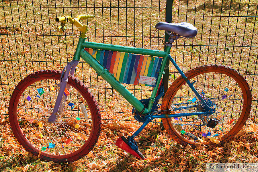 Bike 20: "Somewhere Over the Rainbow" by MRE Vale of Evesham School, Vale Active Art 2022
