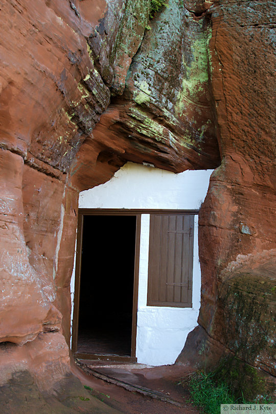 Doorway, Holy Austin Rock Houses (West Side), Kinver Edge, Staffordshire