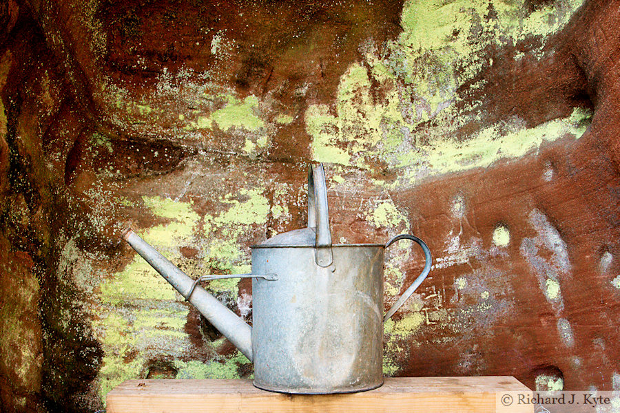 Watering Can, Holy Austin Rock Houses (East Side), Kinver Edge, Staffordshire