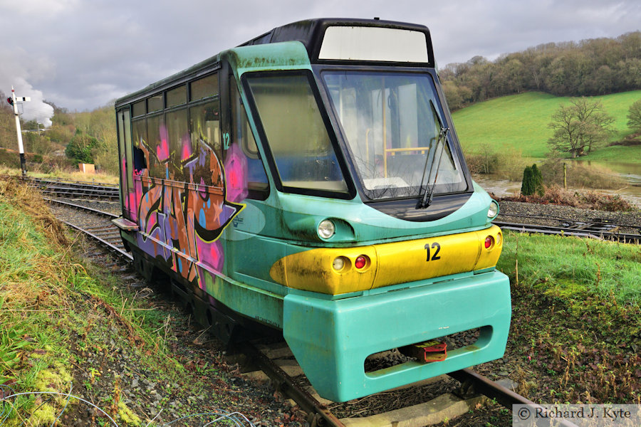 Class 130 Parry People Mover no. 139012 at Highley, Severn Valley Railway