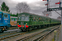 Class 108 DMU at Bridgnorth, Severn Valley Railway Class 108 DMU at Bridgnorth, Severn Valley Railway