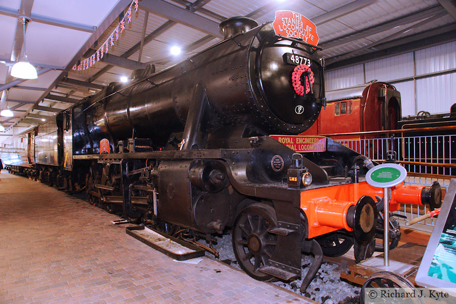 LMS Class 8F no. 48773, The Engine House, Highley, Severn Valley Railway