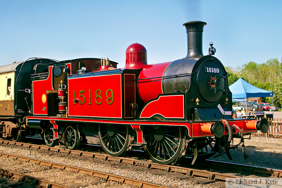 LMS/CR class 2P/"439" no. 15189 at Toddington, Gloucestershire Warwickshire Railway