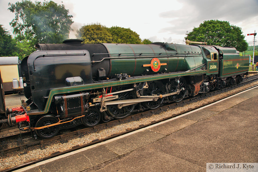 SR Merchant Navy class no. 35006 Peninsular & Oriental S. N. Co