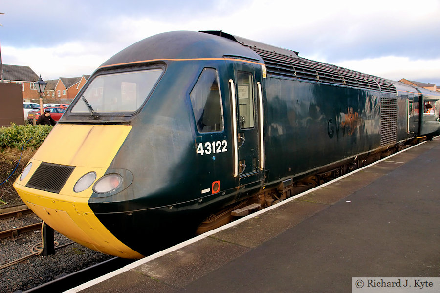 Class 43 Diesel no 43122 at Kidderminster, Severn Valley Railway