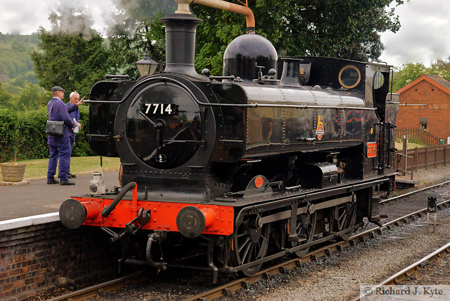 GWR 57XX no. 7714 at Toddington, Gloucestershire Warwickshire Railway "Cotswold Festival of Steam" 2025