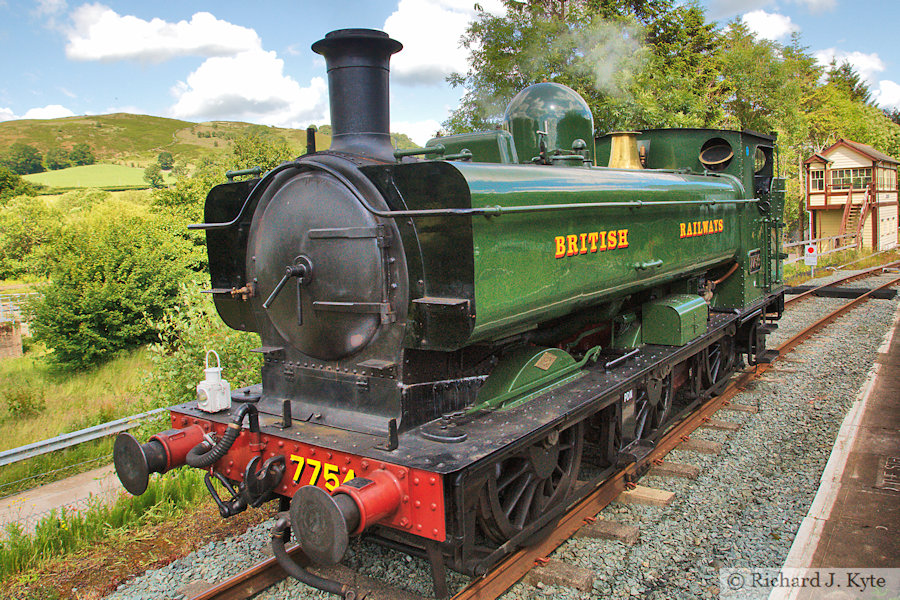 GWR 57XX no. 7754 at Corwen, Llangollen Railway
