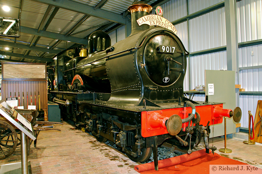 GWR "Dukedog" class no. 9017 "Earl of Berkeley", The Engine House, Severn Valley Railway