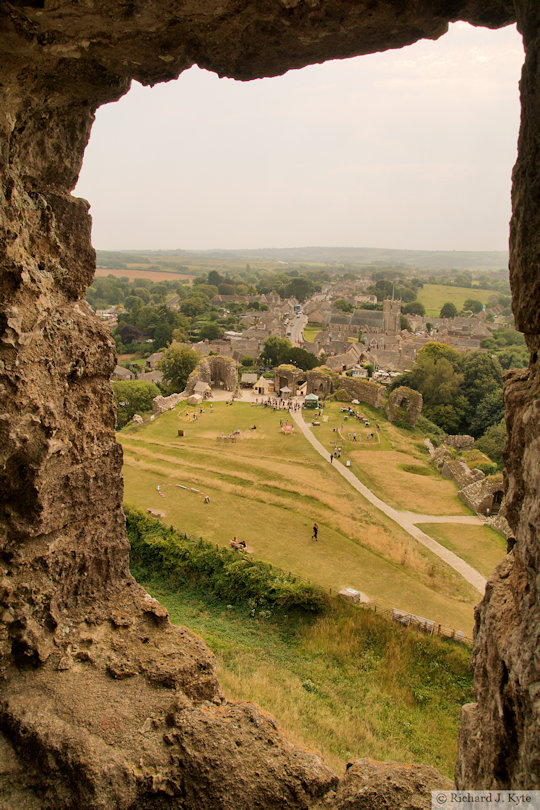 The Outer Bailey, Corfe Castle, Isle of Purbeck, Dorset