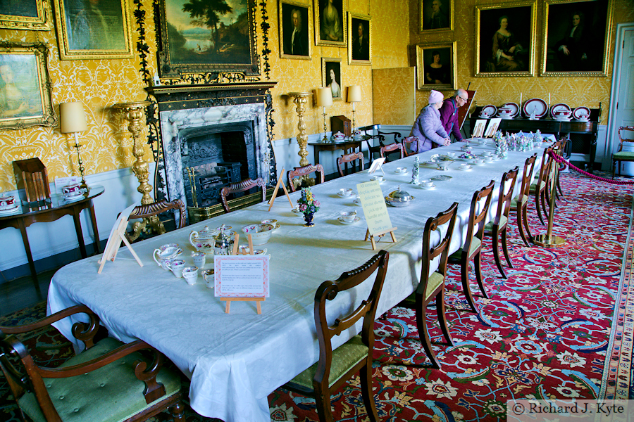 The Dining Room, Hanbury Hall, Worcestershire