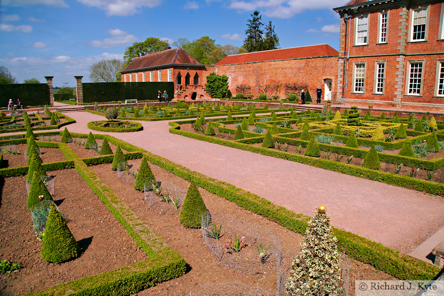 The Parterre, Hanbury Hall, Worcestershire