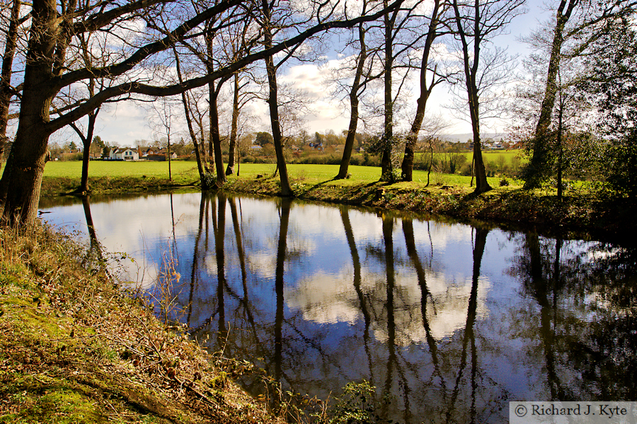 Pond, Battle Trail, Greenhill, Evesham, Worcestershire