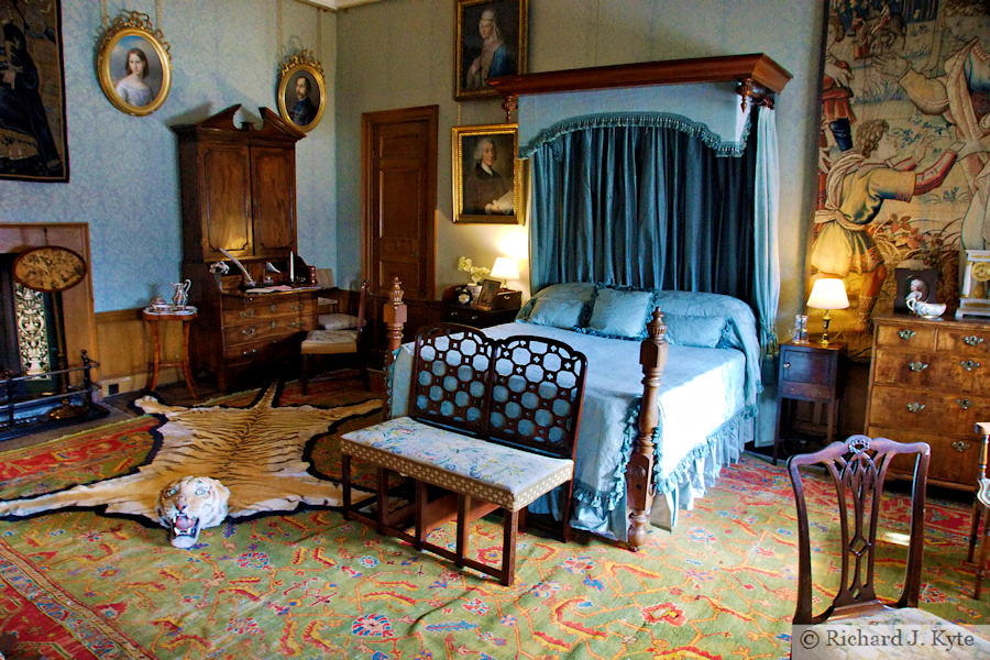 The Tapestry Bedroom, Coughton Court, Warwickshire