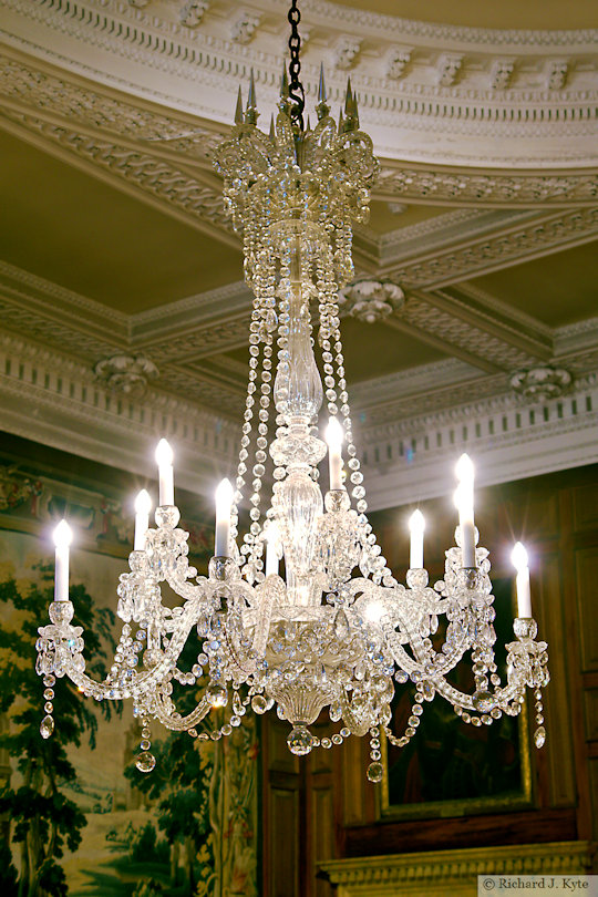 Chandelier, The Dining Room, Kingston Lacy House, Dorset