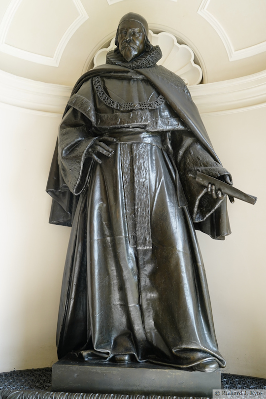 Statue of St John Bankes, Kingston Lacy House, Dorset