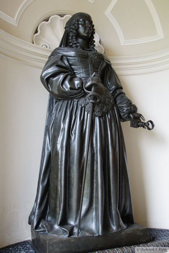 Statue of Lady Mary Bankes, Kingston Lacy House, Dorset