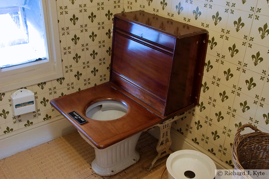 Toilet, Kingston Lacy House, Dorset
