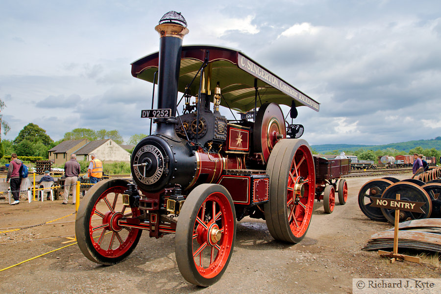 Burrell Road Locomotive No. 4903 "Dorothy" (DV 9252) at Winchcombe, Gloucestershire Warwickshire Railway "Cotswold Festival of Steam" 2025