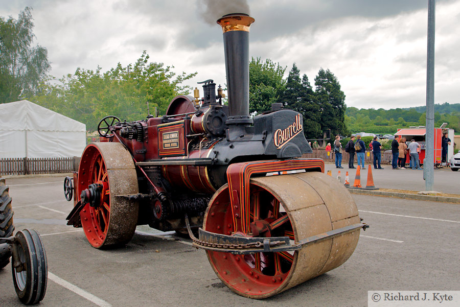 Burrell A-Class Road Roller no. 4014 (UO 793) at Toddington, Gloucestershire Warwickshire Railway "Cotswold Festival of Steam" 2025