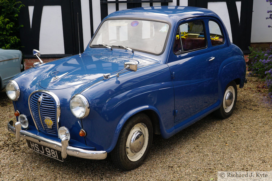 Austin A35 (HSJ 981), Cropthorne Walkabout 2024