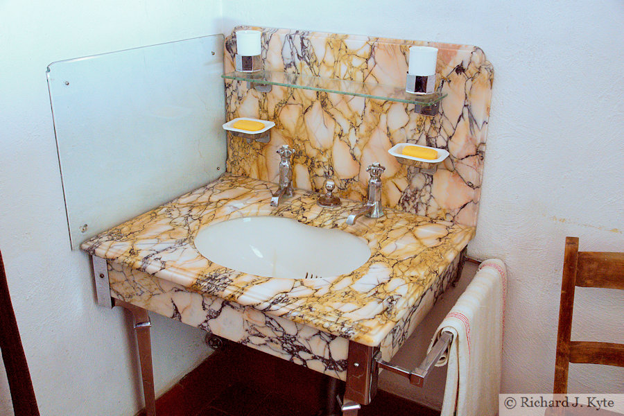 Washbasin, Billiard Room, Nuffield Place, Oxfordshire