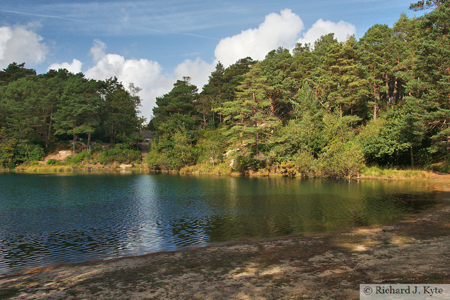 The Blue Pool, looking north, Isle of Purbeck, Dorset