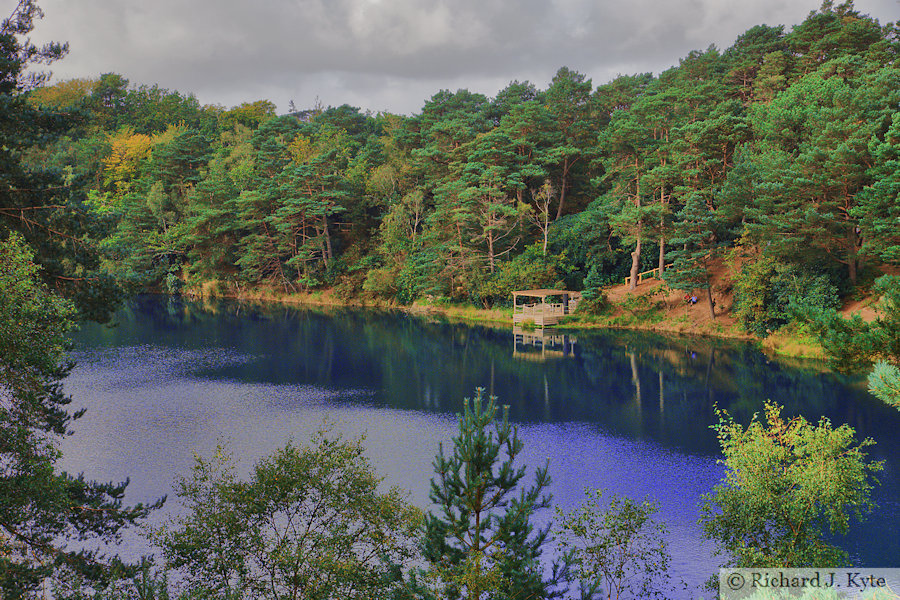 The Blue Pool, looking northwest, Isle of Purbeck, Dorset