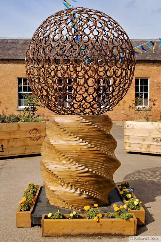 Sculpture, Stables Courtyard, Attingham Park, Shropshire