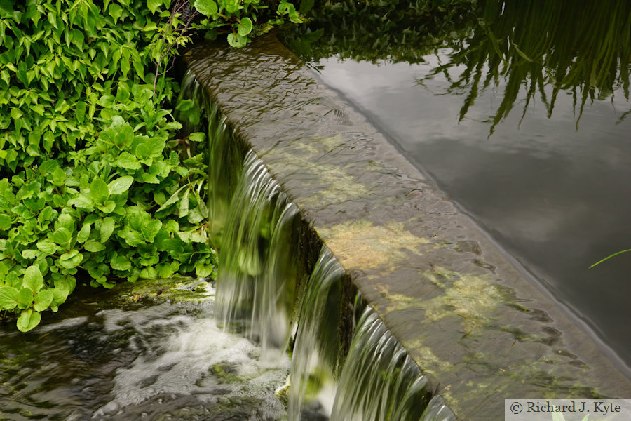Waterfall, Garden 4: "Cropthorne Court", Cropthorne Walkabout 2024