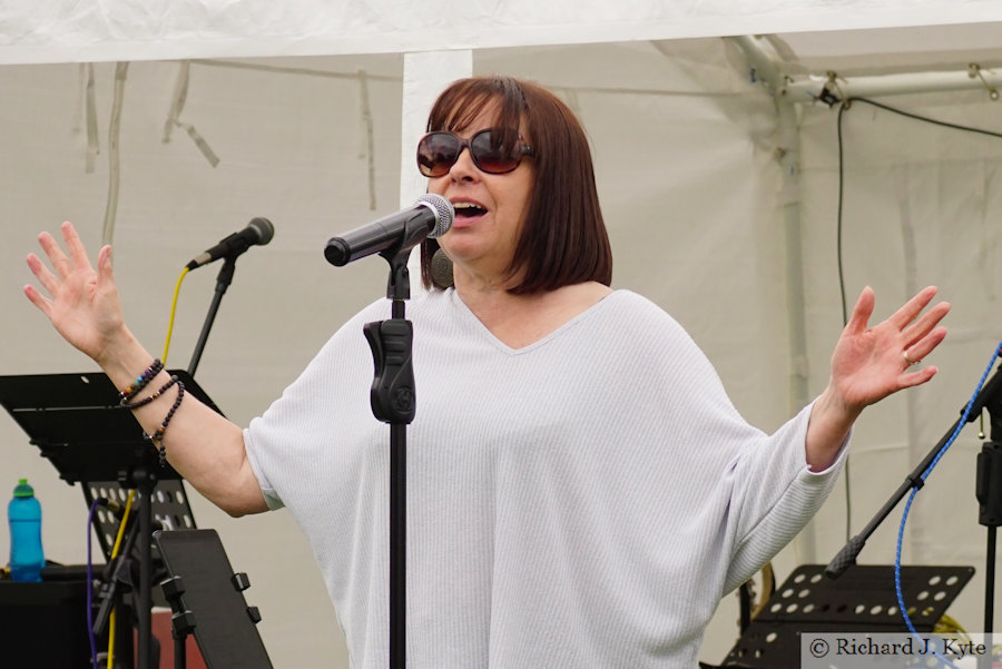 Debbie Parry, Sax Appeal, Cropthorne Walkabout 2024